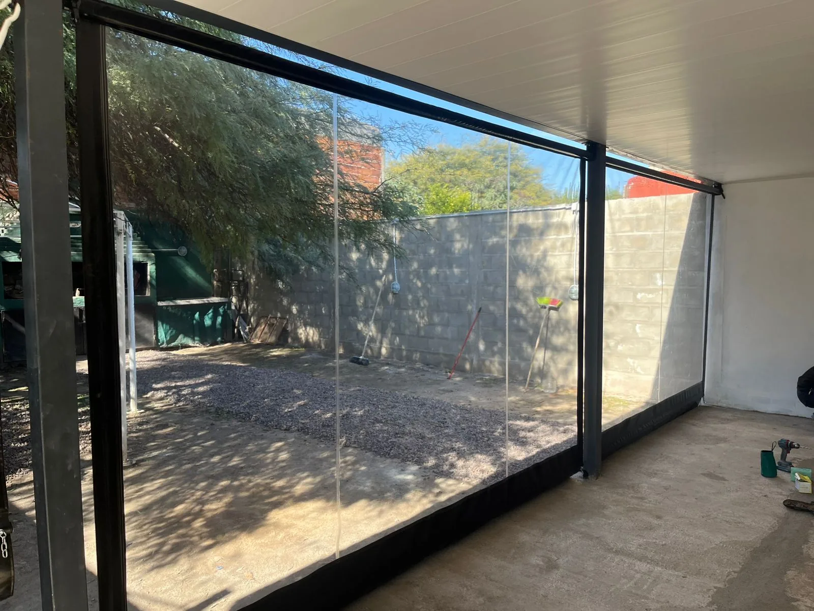 02 cerramiento cristal vista interior